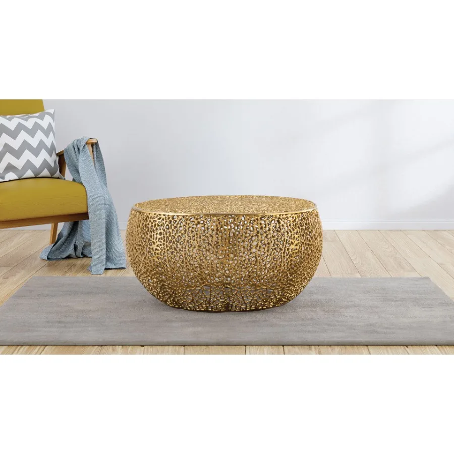 T3502-32 Круглый журнальный столик золотого цвета
T3502-32 Круглый журнальный столик золотого цвета