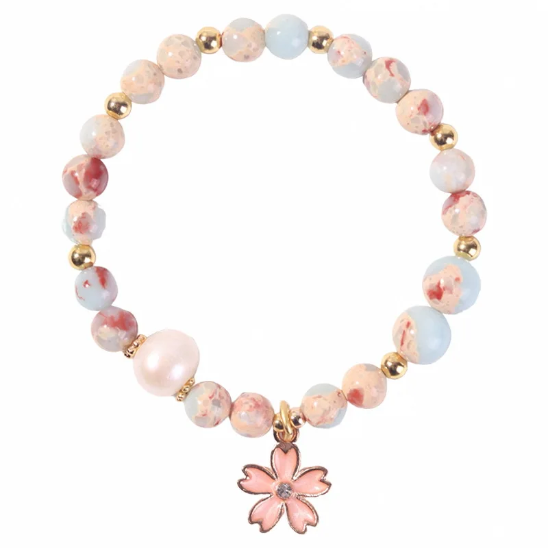 Shoushan Stone Double Layer Cherry Blossom Beaded Bracelet for Women New Chinese Style Delicate Hand Jewelry Gifts
Shoushan Stone Double Layer Cherry Blossom Beaded Bracelet for Women New Chinese Style Delicate Hand Jewelry Gifts