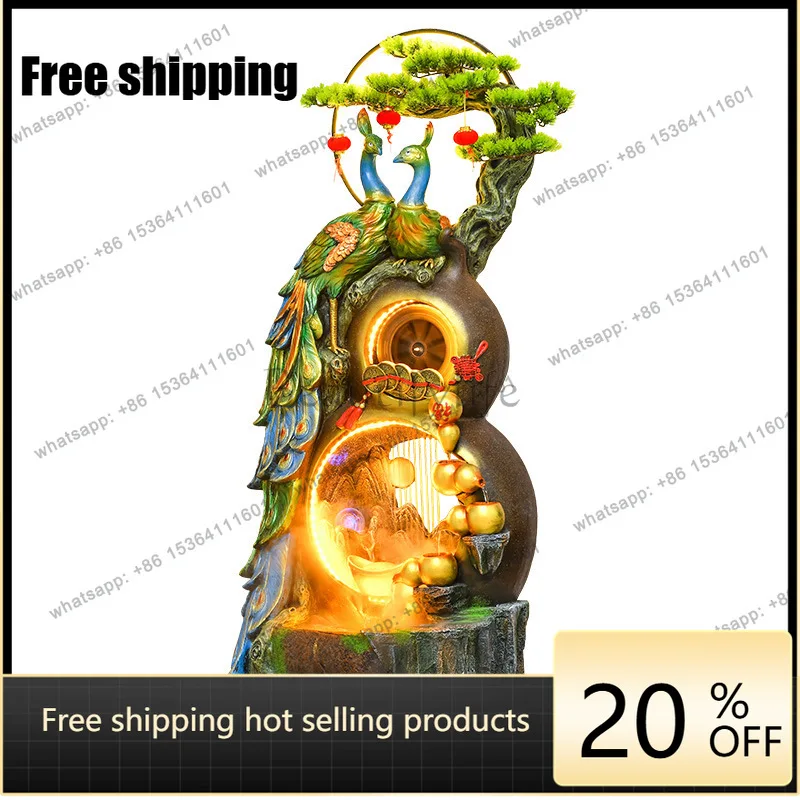 Peacock circulation flowing water curtain wall floor-to-ceiling lucky living room entrance decoration flowing water making
Peacock circulation flowing water curtain wall floor-to-ceiling lucky living room entrance decoration flowing water making
