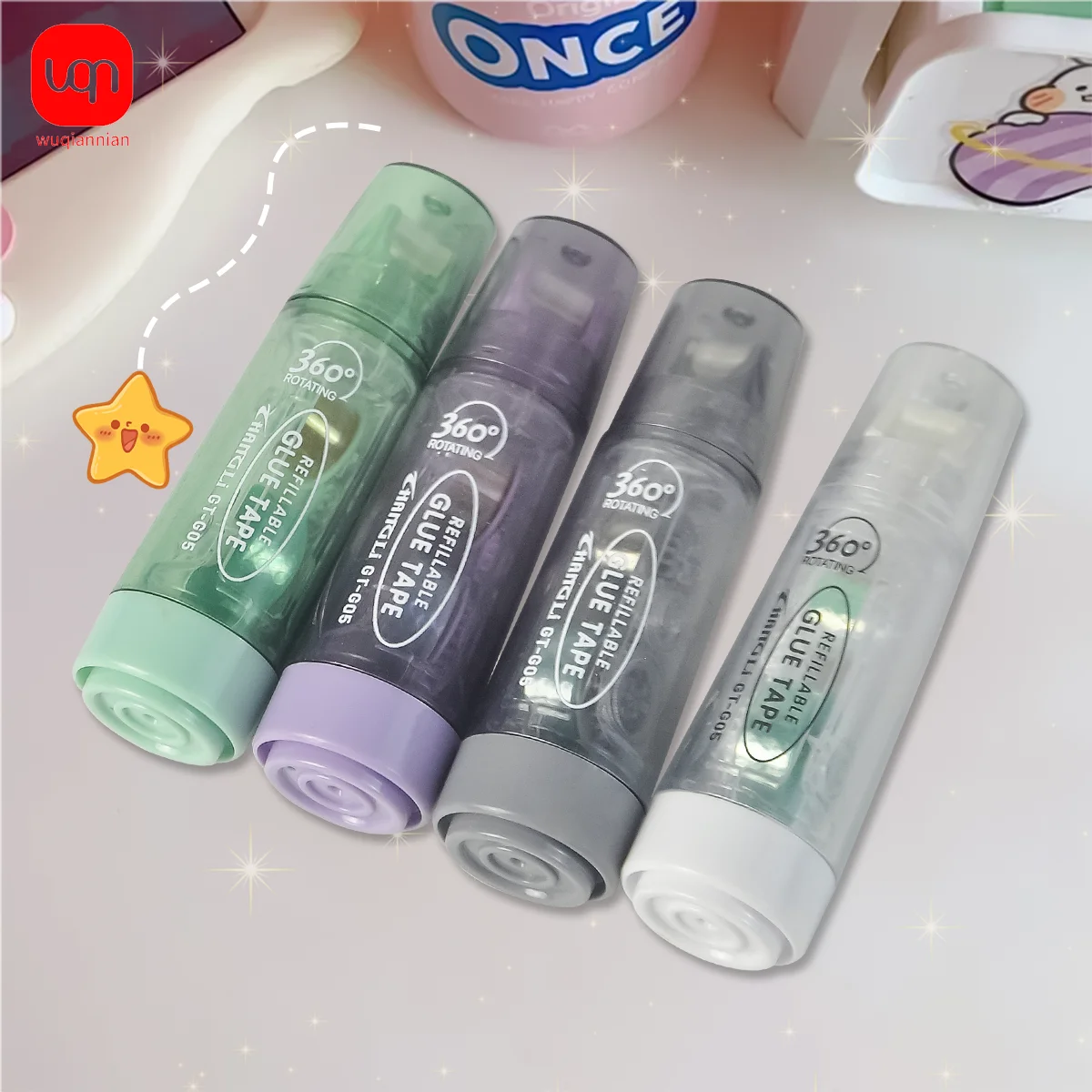 WQN-4 шт. 5 м * 6 мм милая лента в горошек для скрапбуков своими руками, фотоальбомов для коллажей, двусторонняя роликовая лента, школьные канцелярские принадлежности
WQN-4 шт. 5 м * 6 мм милая лента в горошек для скрапбуков своими руками, фотоальбомов для коллажей, двусторонняя роликовая лента, школьные канцелярские принадлежности