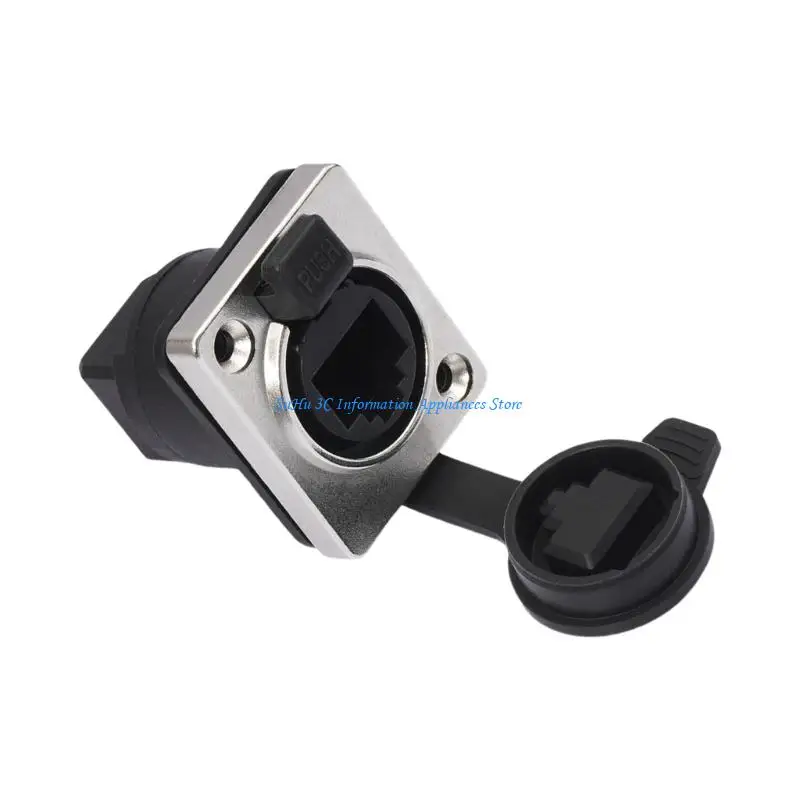 Водонепроницаемый сетевой адаптер для монтажа на панели RJ45, гнездовой разъем типа D
Водонепроницаемый сетевой адаптер для монтажа на панели RJ45, гнездовой разъем типа D