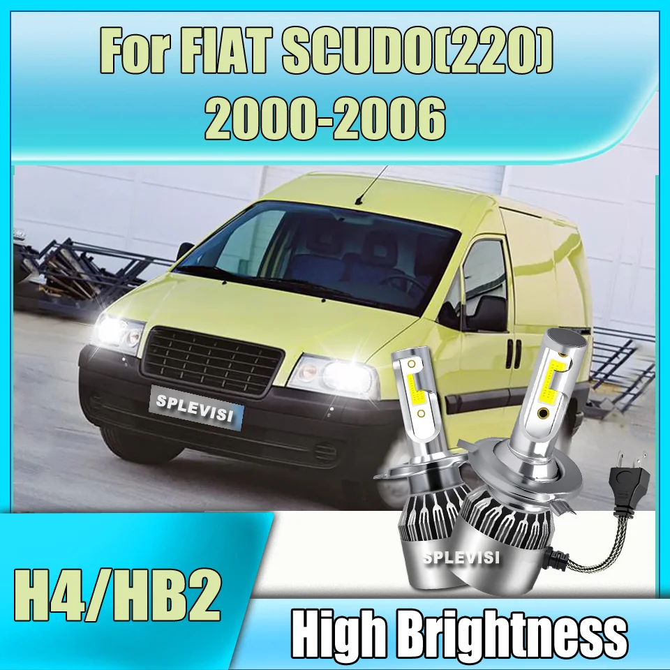 LED Car Headlight H4 Bulbs Auto Lights White For FIAT SCUDO(220) 2000 2001 2002 2003 2004 2005 2006 Long-Distance Illumination
LED Car Headlight H4 Bulbs Auto Lights White For FIAT SCUDO(220) 2000 2001 2002 2003 2004 2005 2006 Long-Distance Illumination