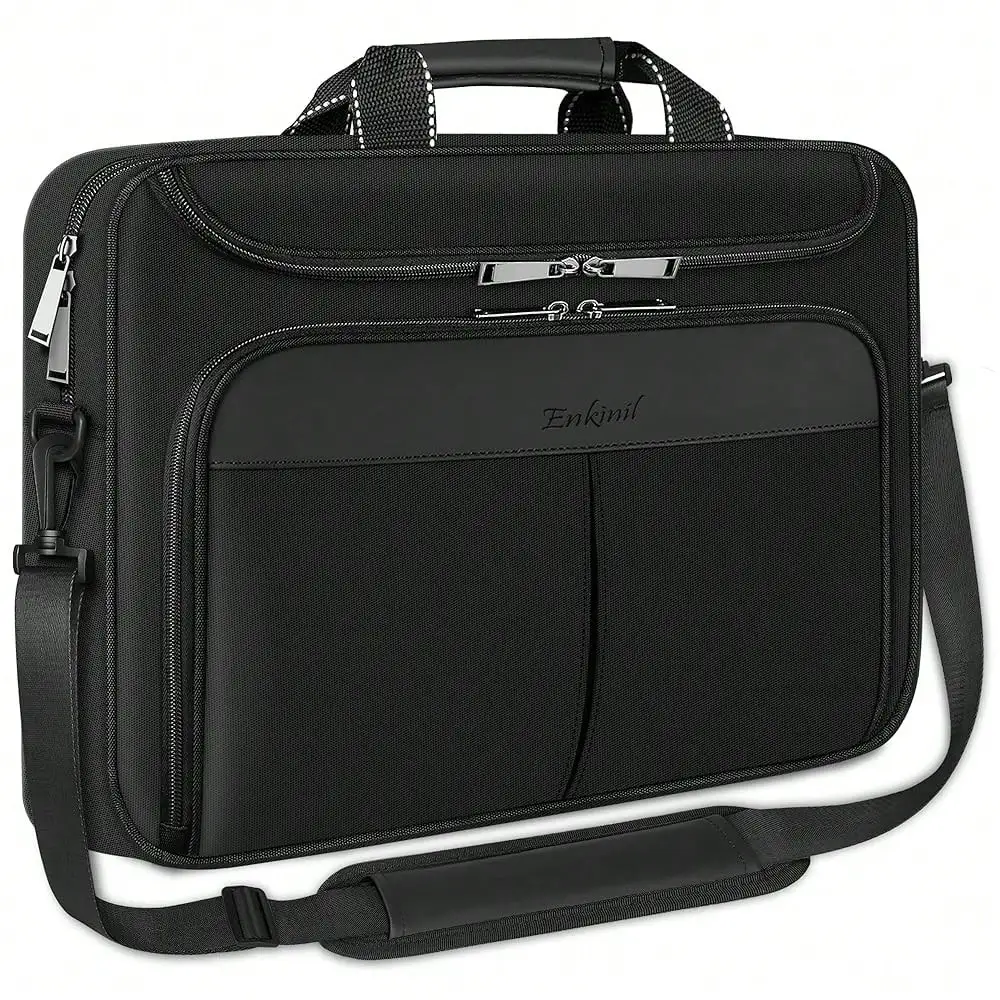 Inch Waterproof Protective Laptop Messenger Briefcase With Adjustable Shoulder Strap Men Women Travel/Business Bag Compatible With Macbook Pro 16 Inch
Inch Waterproof Protective Laptop Messenger Briefcase With Adjustable Shoulder Strap Men Women Travel/Business Bag Compatible With Macbook Pro 16 Inch
