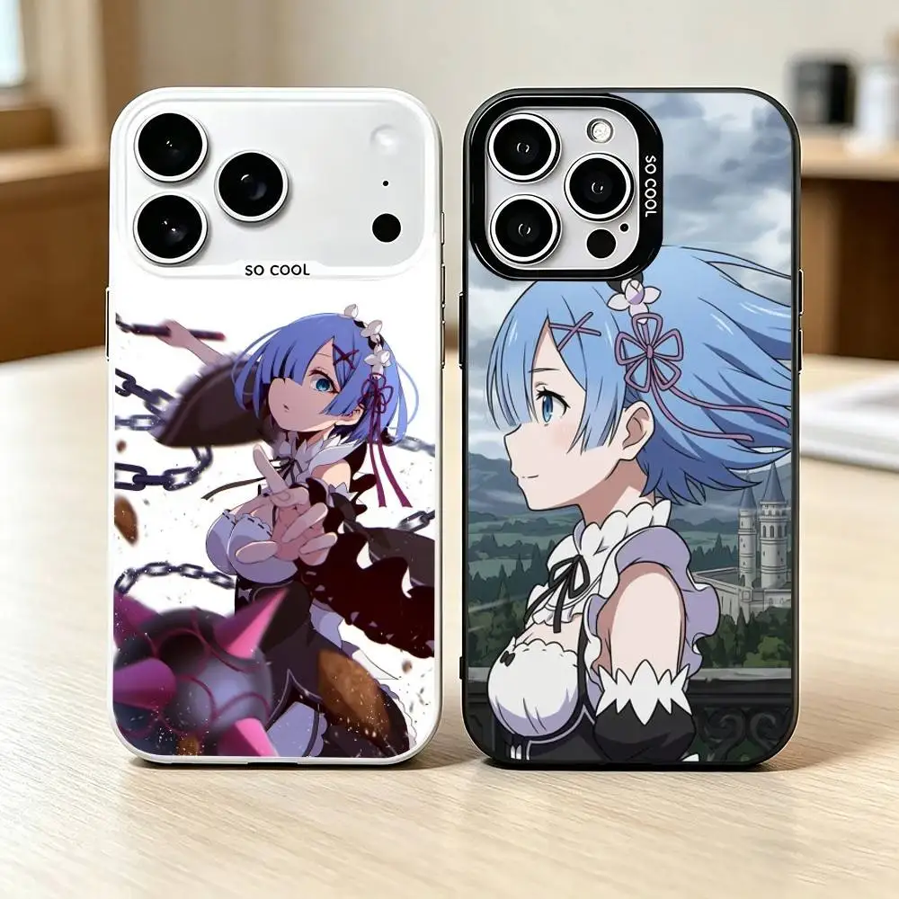 ReZero Gentle R-Rem Phone Case For iPhone 17,16,15,14,13,12,11 Plus,Pro Max,XS,Colorful Silver Phone case
ReZero Gentle R-Rem Phone Case For iPhone 17,16,15,14,13,12,11 Plus,Pro Max,XS,Colorful Silver Phone case