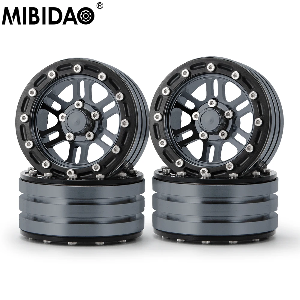 MIBIDAO 4Pcs Metal Beadlock 1.9 inch Wheel Hub Rims 26mm for 1/10 Axial SCX10 90026 90046 TRX4 D90 Wraith 90048 RC Crawler Car
MIBIDAO 4Pcs Metal Beadlock 1.9 inch Wheel Hub Rims 26mm for 1/10 Axial SCX10 90026 90046 TRX4 D90 Wraith 90048 RC Crawler Car