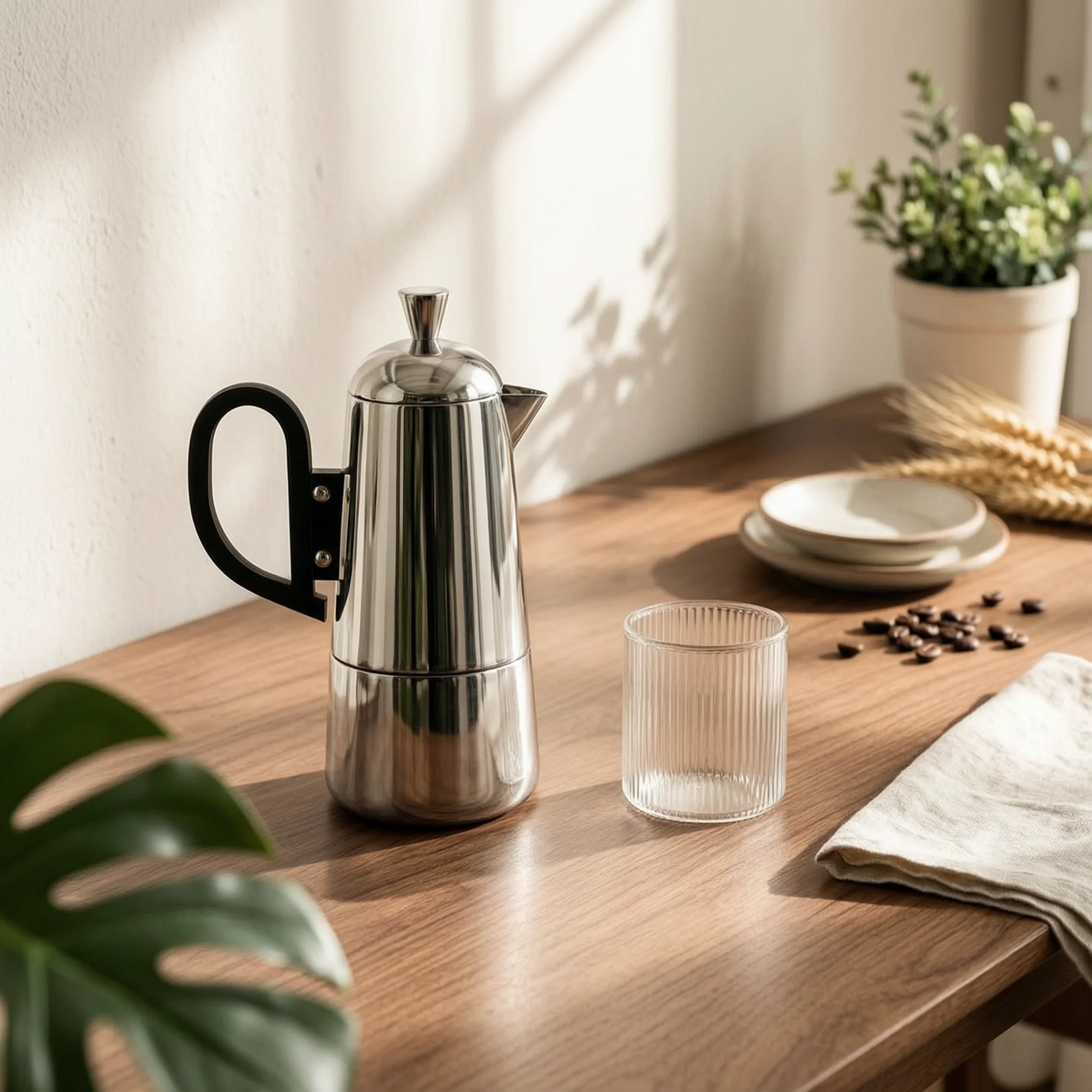 Coffee Kettle with Loop Handle Decorative Stainless Steel Coffee Kettle Teakettle Compact Tabletop Pot Rust-Rust-Resistant
Coffee Kettle with Loop Handle Decorative Stainless Steel Coffee Kettle Teakettle Compact Tabletop Pot Rust-Rust-Resistant