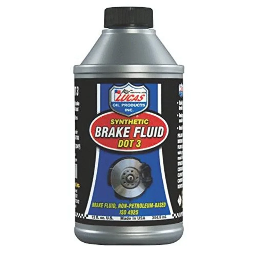 10825 Synthetic Brake Fluid DOT 3 - 12 Ounce Pack of 12
10825 Synthetic Brake Fluid DOT 3 - 12 Ounce Pack of 12