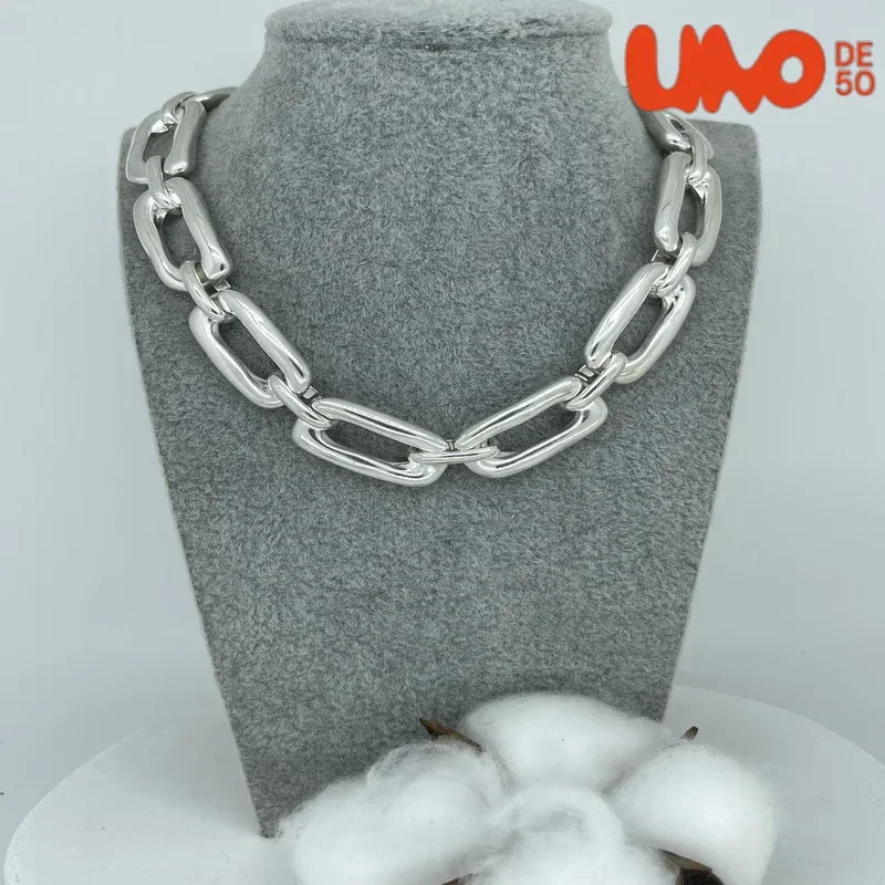 2025 Best Selling Exquisite High Quality UNO DE 50 Fashion Classic 925 Necklace Jewelry Daily Collocation Holiday Romantic Gifts
2025 Best Selling Exquisite High Quality UNO DE 50 Fashion Classic 925 Necklace Jewelry Daily Collocation Holiday Romantic Gifts