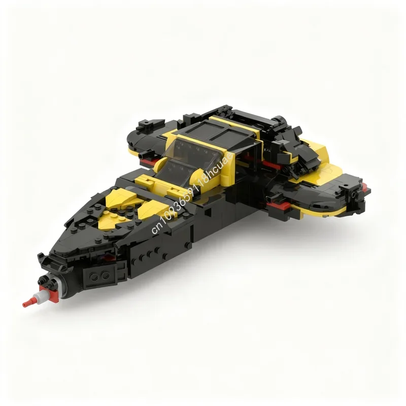 738pcs MOC Space Blacktron Chaser Model Building Blocks Architecture Toy DIY Festival Gift Creative Idea Education Brick
738pcs MOC Space Blacktron Chaser Model Building Blocks Architecture Toy DIY Festival Gift Creative Idea Education Brick