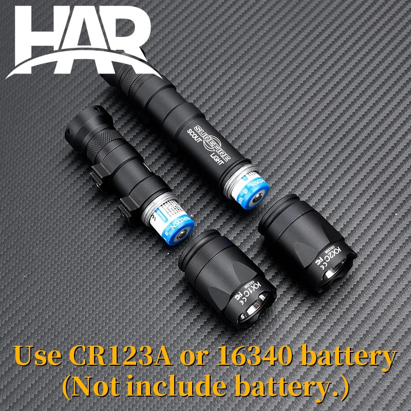WADSN Tactical M300 M600 LED Flashlight Picatinny Rail Compatible Scout Light Outdoor Portable Illumination Tool
WADSN Tactical M300 M600 LED Flashlight Picatinny Rail Compatible Scout Light Outdoor Portable Illumination Tool