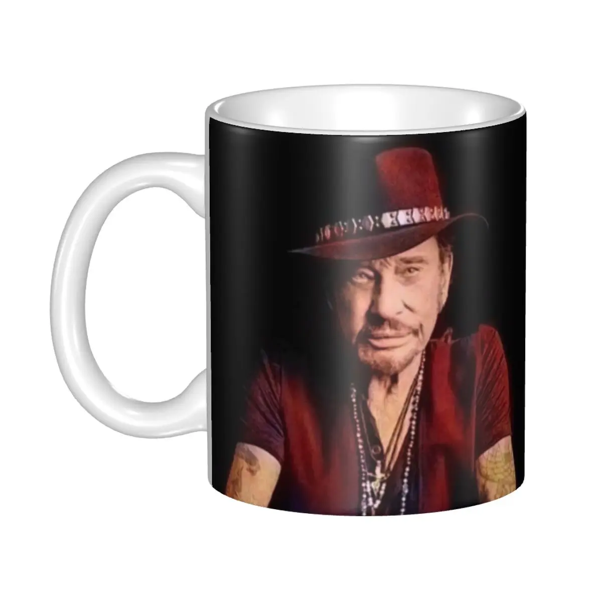 Customized Johnny Hallyday Mug DIY French Rock Singer Ceramic Milk Tea Coffee Cups
Customized Johnny Hallyday Mug DIY French Rock Singer Ceramic Milk Tea Coffee Cups