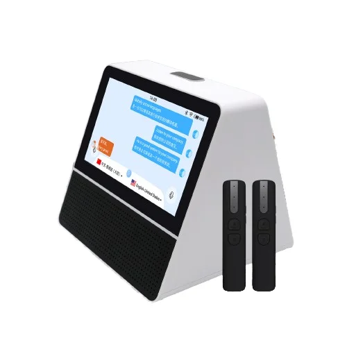 NEW 7 Inch IPS Color Double Screen Desktop Translator Device 4G SIM Portable Smart Recording and Photo Translation
NEW 7 Inch IPS Color Double Screen Desktop Translator Device 4G SIM Portable Smart Recording and Photo Translation
