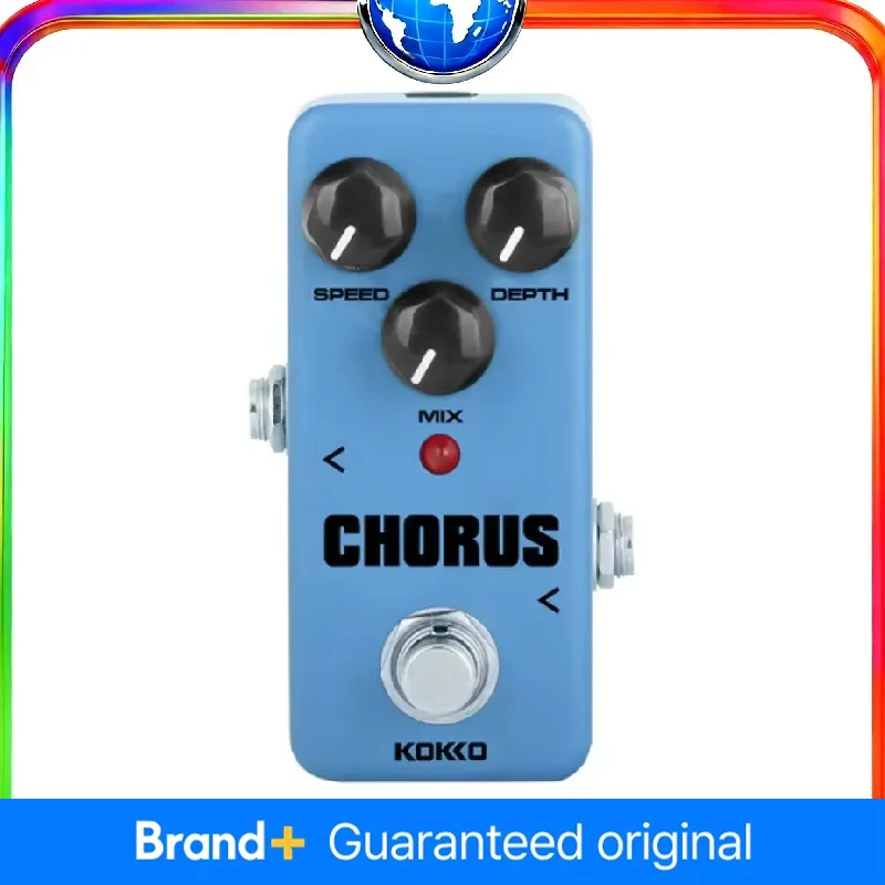 Педаль эффектов для электрогитары Kokko FCH-2 Chorus Mini True Bypass, аналоговый звук Chorus, детали и аксессуары для гитары
Педаль эффектов для электрогитары Kokko FCH-2 Chorus Mini True Bypass, аналоговый звук Chorus, детали и аксессуары для гитары
