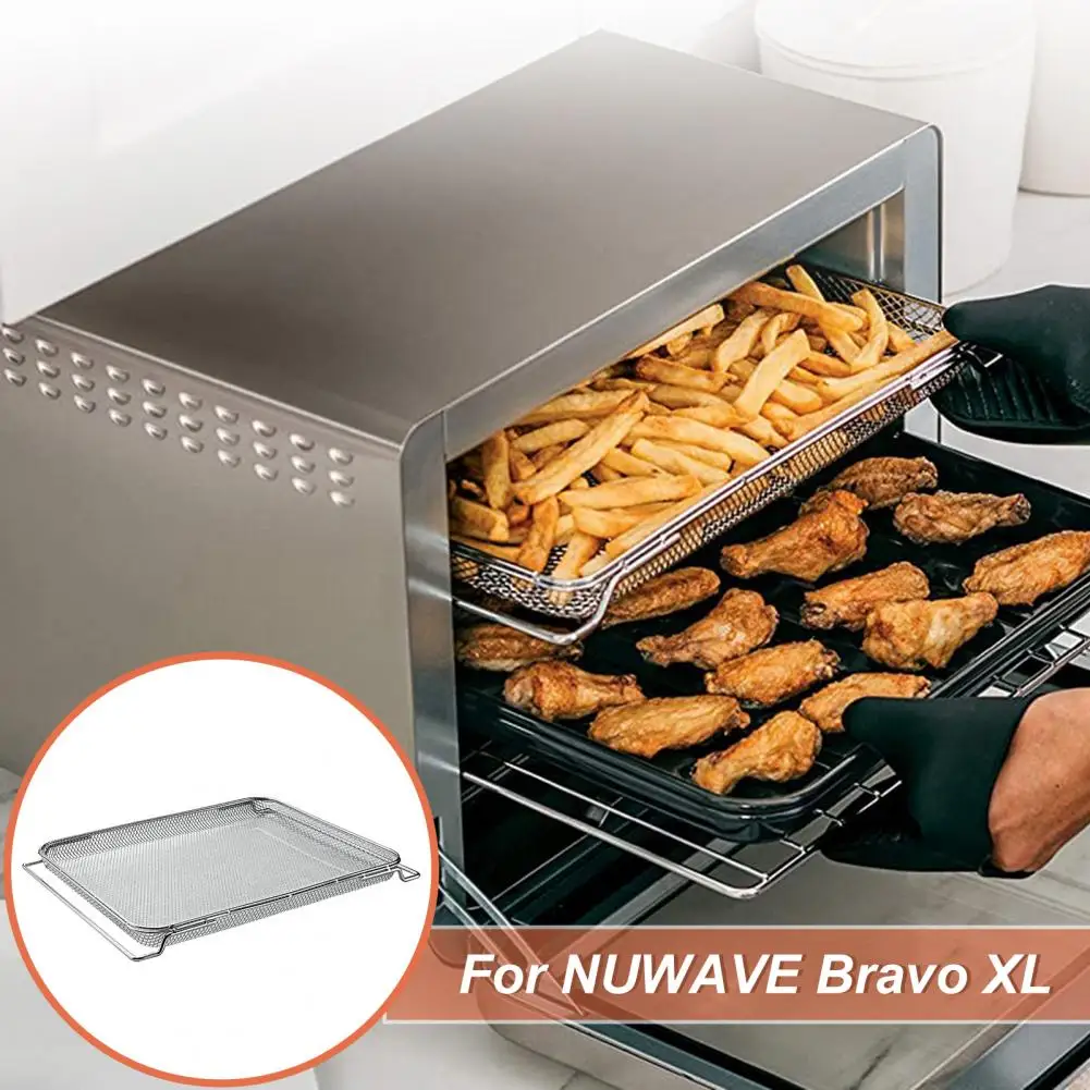 Easy-to-use Fryer Basket Oil-free Fryer Basket Stainless Steel Fryer Basket Replacement for Ninja Foodi Convection Ovens Easy
Easy-to-use Fryer Basket Oil-free Fryer Basket Stainless Steel Fryer Basket Replacement for Ninja Foodi Convection Ovens Easy