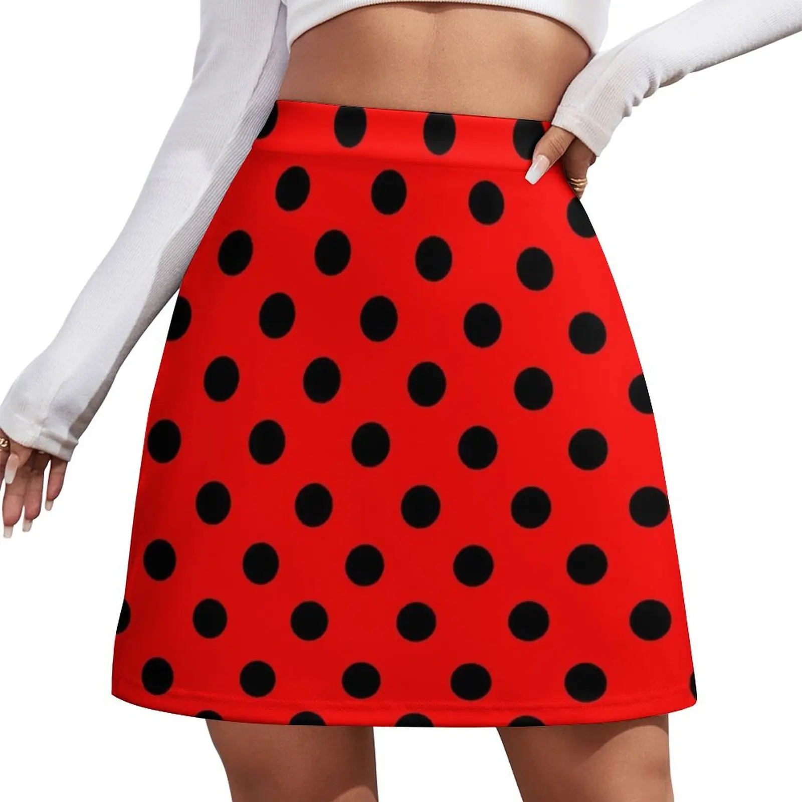 Red and Black polka dots Ladybug Pattern Halloween Outfit Mini Skirt Women's summer dress korean skirt Mini Skirt
Red and Black polka dots Ladybug Pattern Halloween Outfit Mini Skirt Women's summer dress korean skirt Mini Skirt