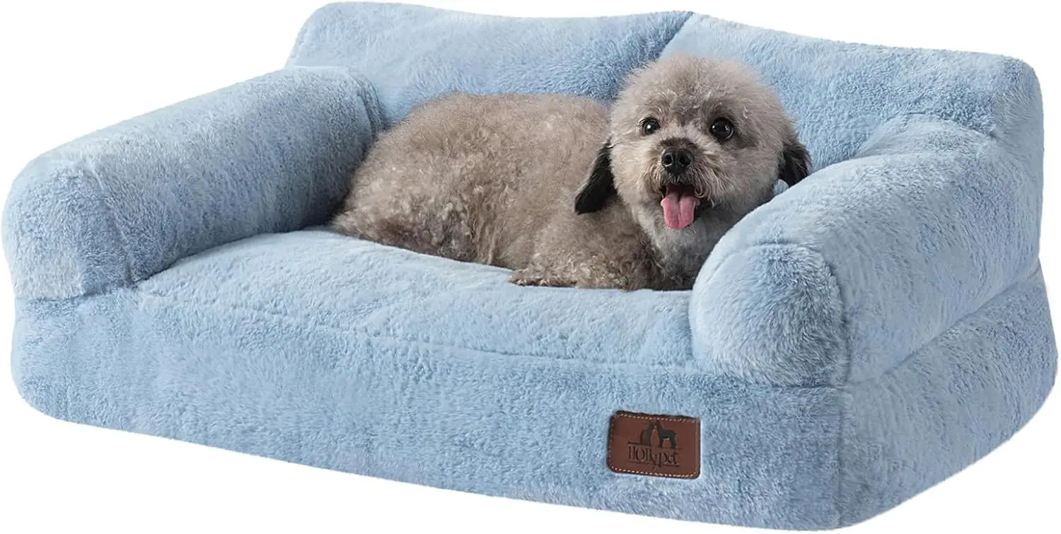 Fluffy Plush Pet Cat Couch Soft Calming Pet Sofa Beds For Medium Small Cats And Dogs, Sky Blue
Fluffy Plush Pet Cat Couch Soft Calming Pet Sofa Beds For Medium Small Cats And Dogs, Sky Blue
