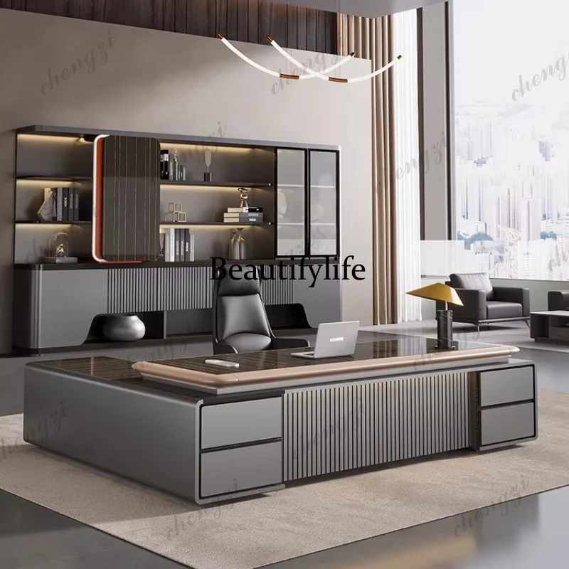 luxury Computer Office Desk Standing L Shaped Writing Boss Table Lift Up Table Gaming Sedentary Filing Cabinet Boss Furniture
luxury Computer Office Desk Standing L Shaped Writing Boss Table Lift Up Table Gaming Sedentary Filing Cabinet Boss Furniture