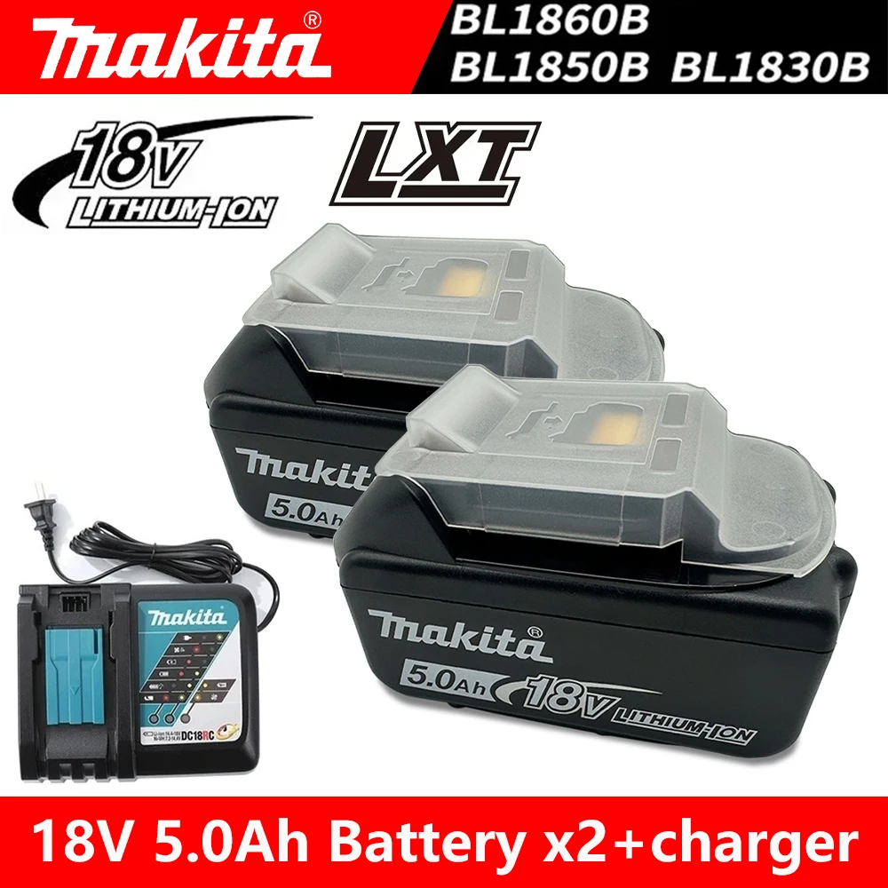 Makita 18V Battery 6AH Li-ion Replacement LXT BL1860B BL1860 BL1850 BL1830 DHP482RFX9 BL1815 LXT400 for Cordless Drills
Makita 18V Battery 6AH Li-ion Replacement LXT BL1860B BL1860 BL1850 BL1830 DHP482RFX9 BL1815 LXT400 for Cordless Drills