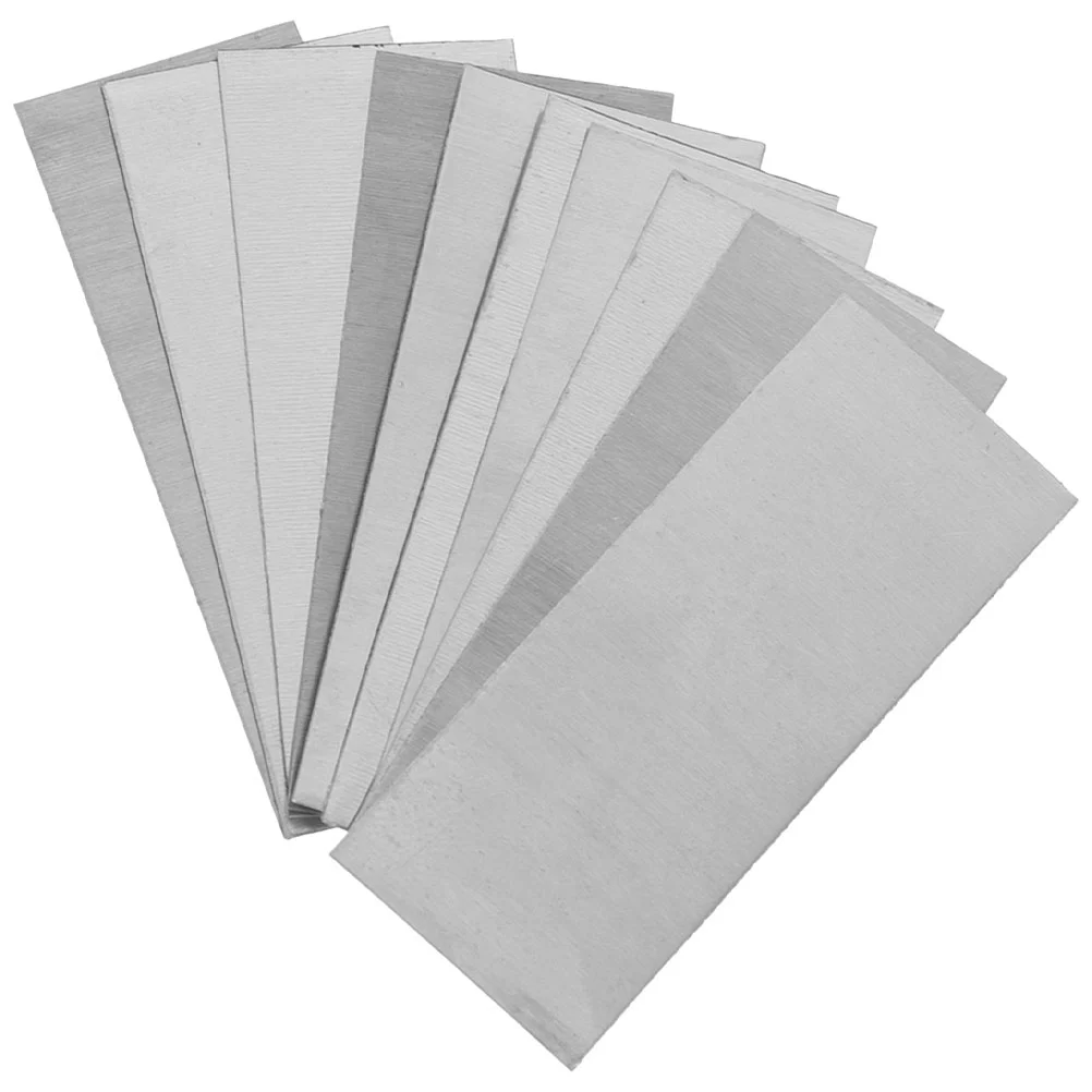 12 Pcs Pure Zinc Anode Sheet Liner Tea Infuser Copper and Electrode Strips Aluminum Plate Pool Primary School
12 Pcs Pure Zinc Anode Sheet Liner Tea Infuser Copper and Electrode Strips Aluminum Plate Pool Primary School