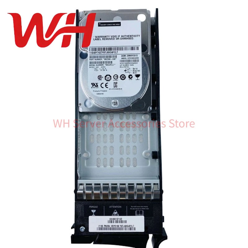 85Y6186 2076-3271 1TB 7200RPM 2.5” SAS HDD with Tray for IBM Storwize V7000 Gen1 Storage
85Y6186 2076-3271 1TB 7200RPM 2.5” SAS HDD with Tray for IBM Storwize V7000 Gen1 Storage