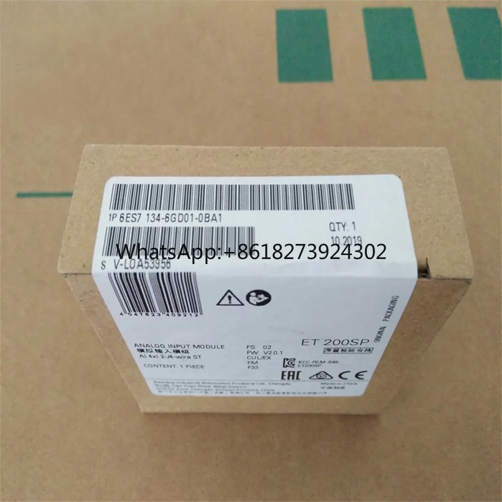 Brand New in Box Sealed For Siemens 6ES7 134-6GD01-0BA1 6ES7134-6GD01-0BA1 Control Module
Brand New in Box Sealed For Siemens 6ES7 134-6GD01-0BA1 6ES7134-6GD01-0BA1 Control Module