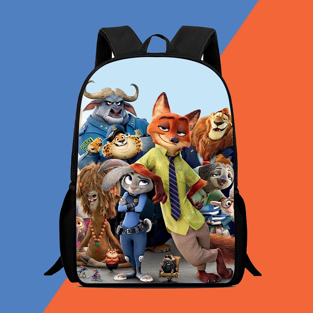 Child Cartoon Zootopia Backpacks for Boys Girls Pupil Students School Bags Lightweight Commuter Storage Bag
Child Cartoon Zootopia Backpacks for Boys Girls Pupil Students School Bags Lightweight Commuter Storage Bag