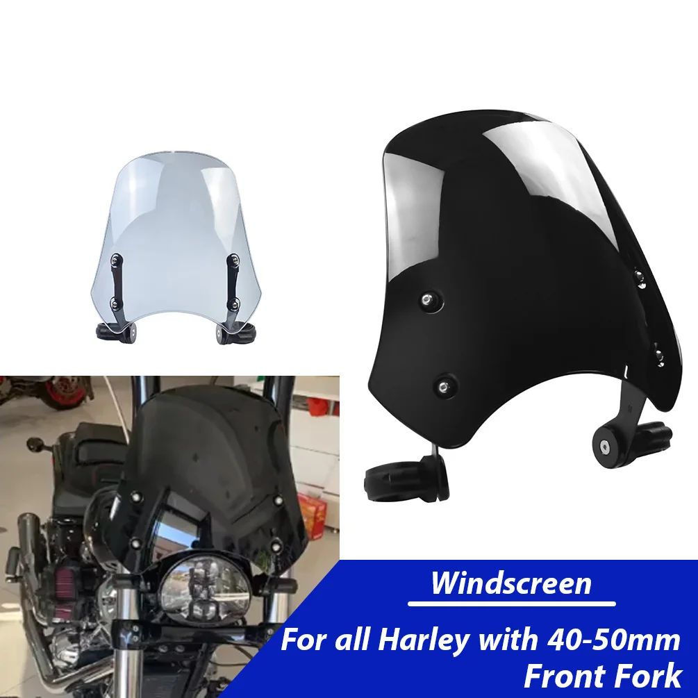 Motorcycle Windscreen Windshield For Harley FXDC Wide Super Glide 40-50MM Front Fork Wind Screen Shield Air Deflectors
Motorcycle Windscreen Windshield For Harley FXDC Wide Super Glide 40-50MM Front Fork Wind Screen Shield Air Deflectors