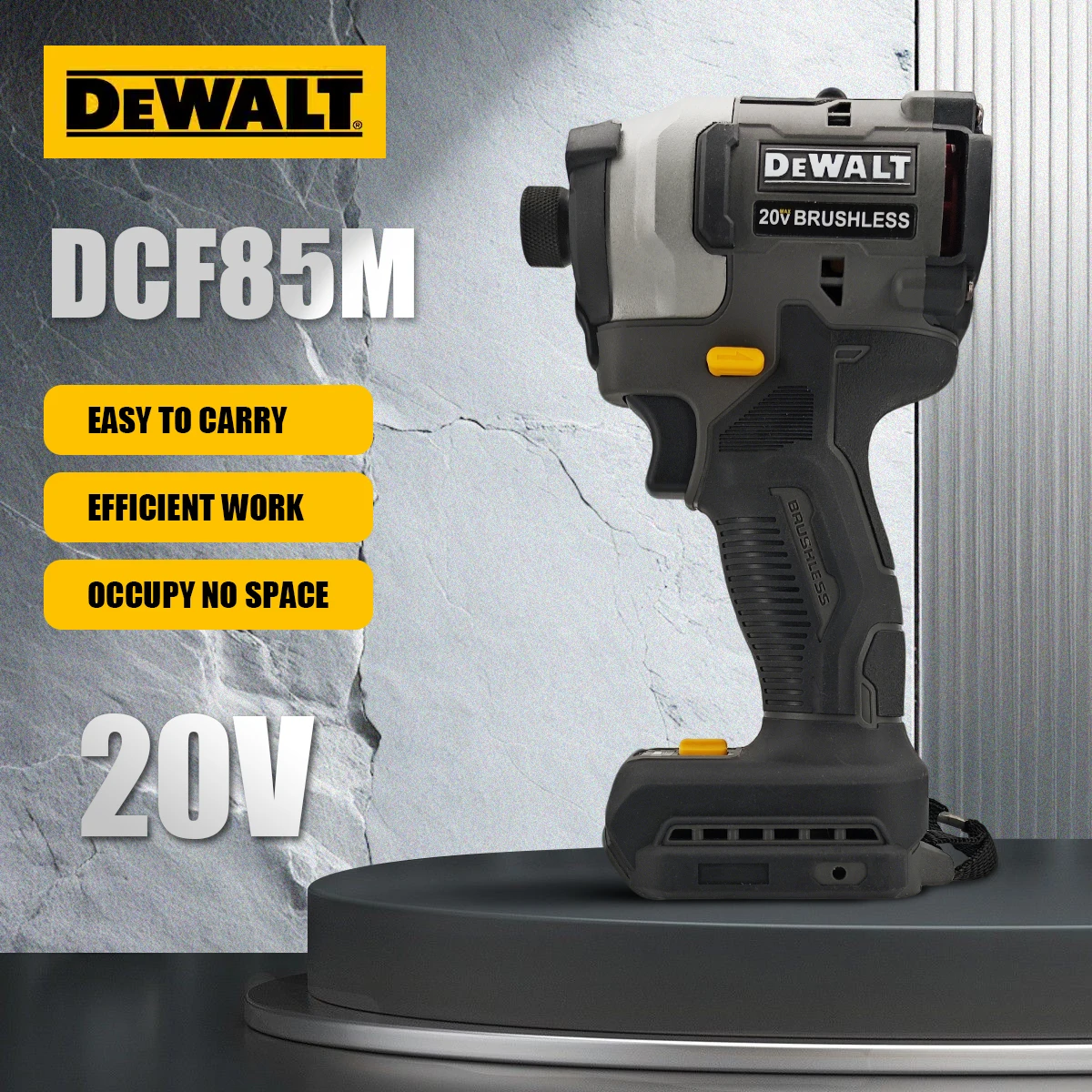 DeWalt DCF85M Brushless Electric Screwdriver Tools Impact Drill Adjustable Speed Lithium Woodworking Screwdriver for DIY And Hom
DeWalt DCF85M Brushless Electric Screwdriver Tools Impact Drill Adjustable Speed Lithium Woodworking Screwdriver for DIY And Hom