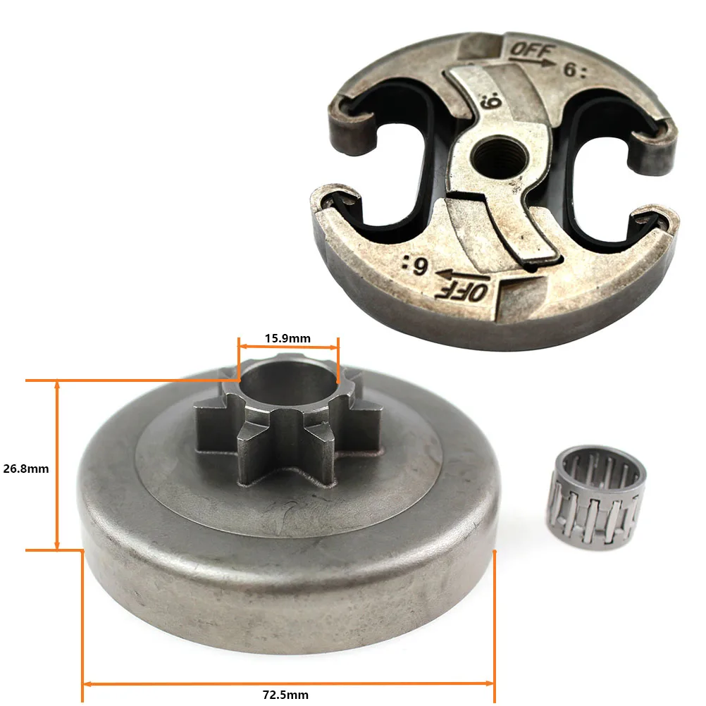 Clutch Drum Chain Spur For RedMax GZ500 Jonsered 2150 CS2147 CS2150 CS2152 CS2153 CS2245 CS2245S CS2250S McCulloch CS450
Clutch Drum Chain Spur For RedMax GZ500 Jonsered 2150 CS2147 CS2150 CS2152 CS2153 CS2245 CS2245S CS2250S McCulloch CS450