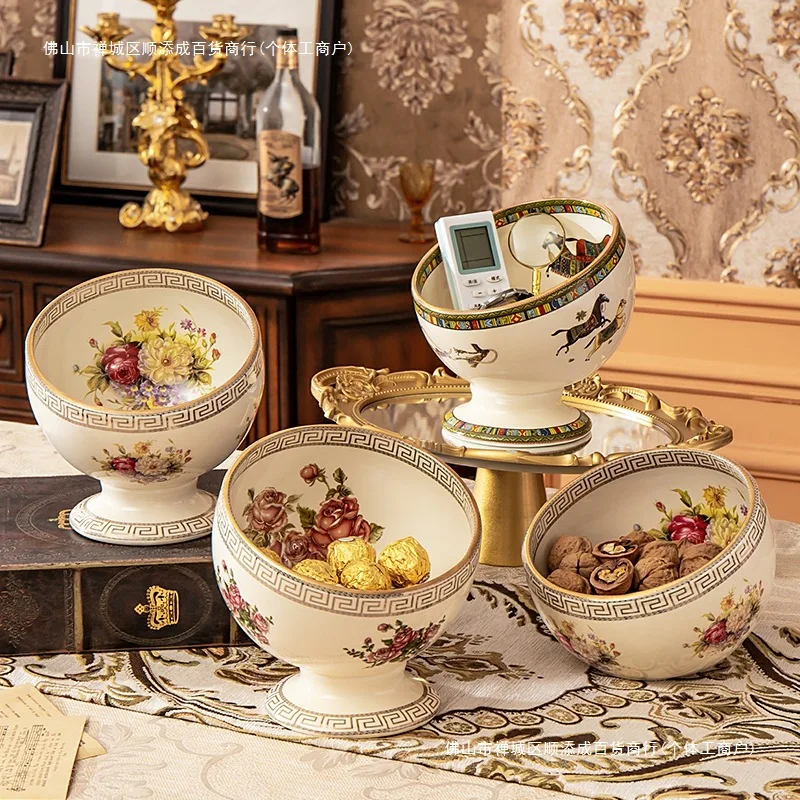 Creative Home Living Room Coffee Table Ceramic Meeting Trash Can Uncovered Table Bowl Peel Ornament Hotel European Style
Creative Home Living Room Coffee Table Ceramic Meeting Trash Can Uncovered Table Bowl Peel Ornament Hotel European Style
