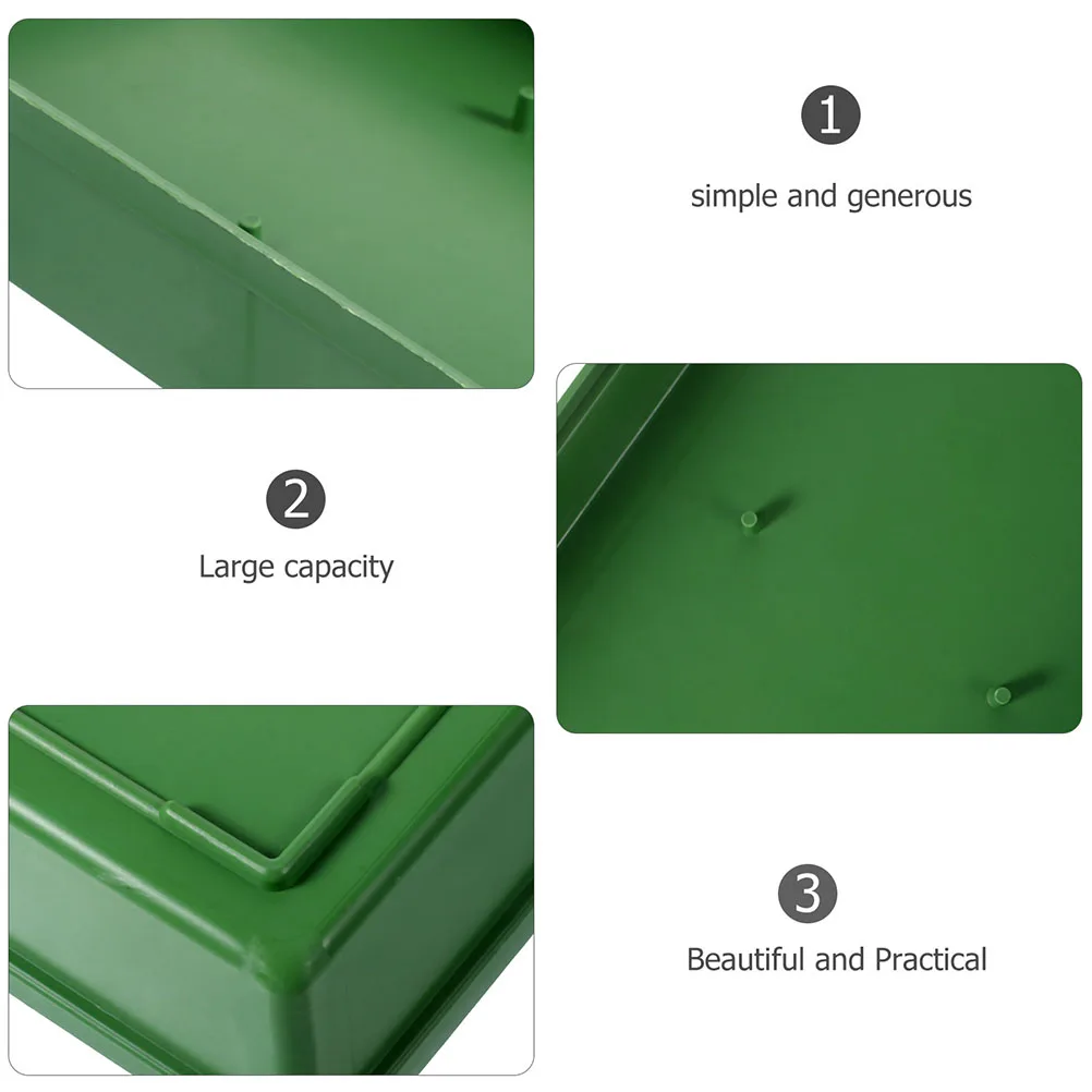 6 Pcs Flower Mud Trays Plastic Foam Arrangement Supplies Wedding Landscape Fixing Pin Tray Gardening
6 Pcs Flower Mud Trays Plastic Foam Arrangement Supplies Wedding Landscape Fixing Pin Tray Gardening