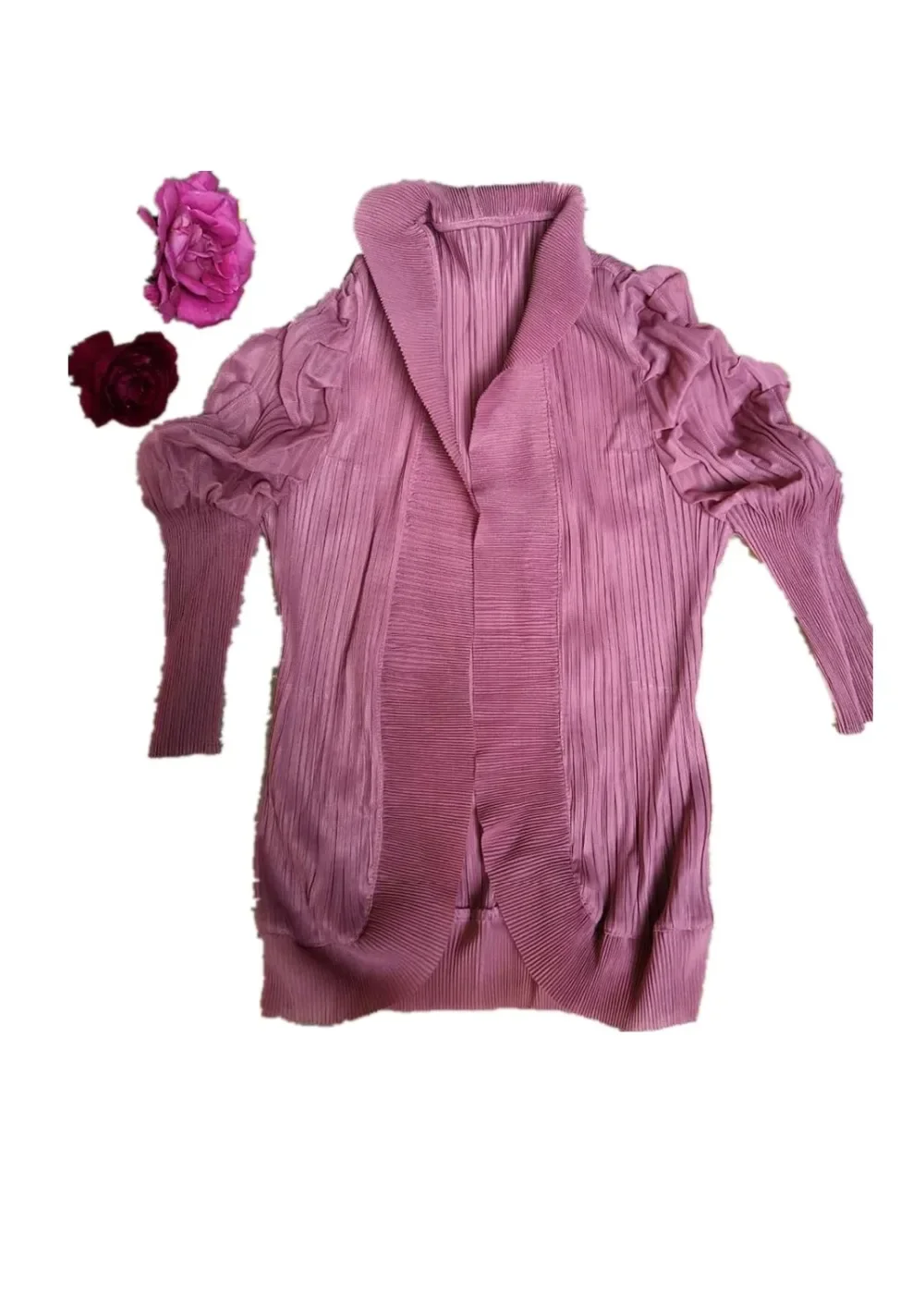 Miyake Short Jacket for Women, Loose Temperament Cardigan, European and American Fashion, Spring, New
Miyake Short Jacket for Women, Loose Temperament Cardigan, European and American Fashion, Spring, New