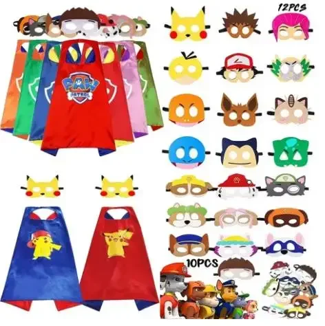 Hot Cartoon Paw Patrol Cloak Mask Set Anime Cartoon Theme Birthday Party Decoration Boys Girls Halloween Mask Cloak Kid’s Toys
Hot Cartoon Paw Patrol Cloak Mask Set Anime Cartoon Theme Birthday Party Decoration Boys Girls Halloween Mask Cloak Kid’s Toys