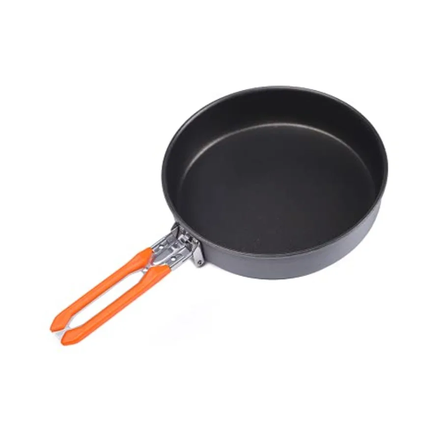 7.6 Inch Camping Frying Pan w/Nonstick Coating Durable Lightweight Camping Skillet for Cooking Egg Steak Outdoor Kitchen Equipm
7.6 Inch Camping Frying Pan w/Nonstick Coating Durable Lightweight Camping Skillet for Cooking Egg Steak Outdoor Kitchen Equipm