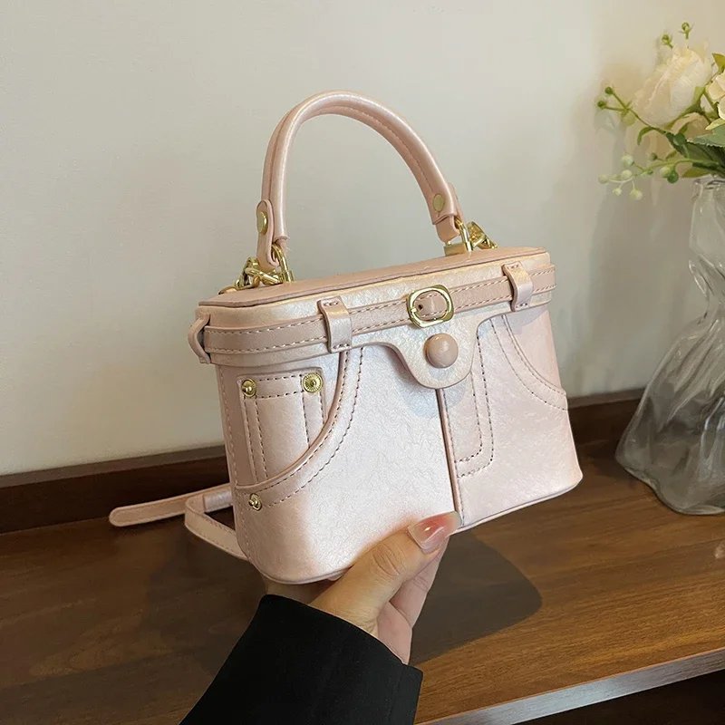Personalize PU Handbag for Women Fashion Belt Buckle Mini Square Handbags Fashion Versatile Single Shoulder Crossbody Bags
Personalize PU Handbag for Women Fashion Belt Buckle Mini Square Handbags Fashion Versatile Single Shoulder Crossbody Bags