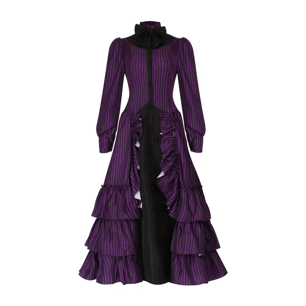 Carnival Costumes For Women Medieval Victorian Dress Halloween Renaissance Gothic Lace Queen Purple Princess Dresses
Carnival Costumes For Women Medieval Victorian Dress Halloween Renaissance Gothic Lace Queen Purple Princess Dresses