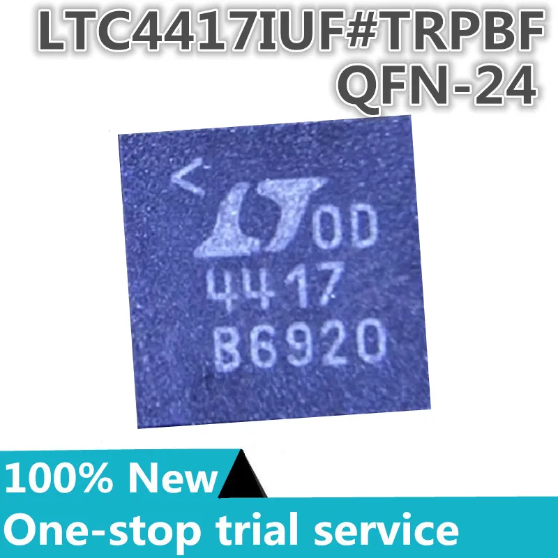 1-10PCS %New original LTC4417IUF LTC4417IUF#PBF Silk screen 4417 QFN24 Power management
1-10PCS %New original LTC4417IUF LTC4417IUF#PBF Silk screen 4417 QFN24 Power management