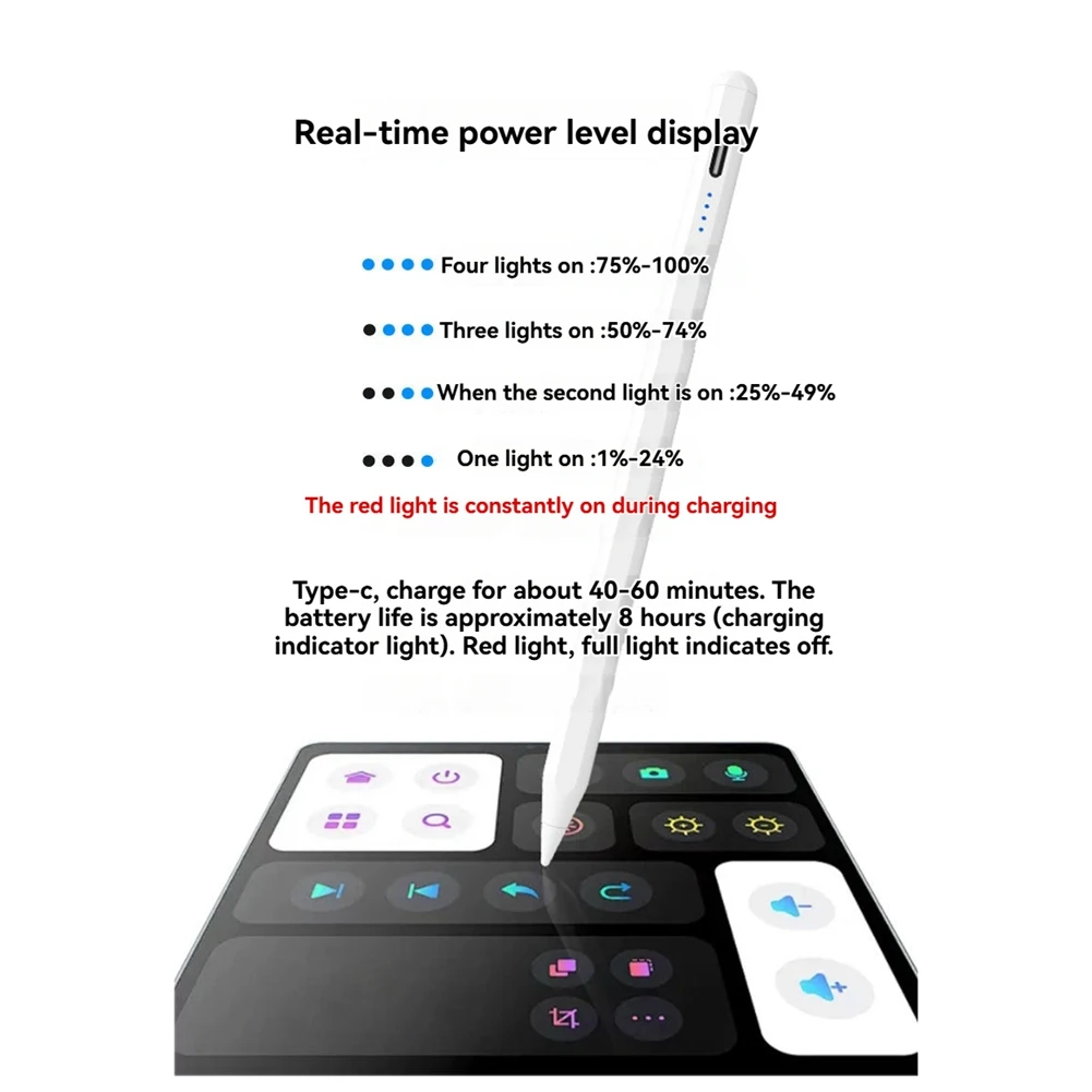 LAA-For Capacitive Pen Suitable Tablet Touch Screen Pen Universal Touch Screen Stylus Mobile Phone Touch Screen Stylus
LAA-For Capacitive Pen Suitable Tablet Touch Screen Pen Universal Touch Screen Stylus Mobile Phone Touch Screen Stylus