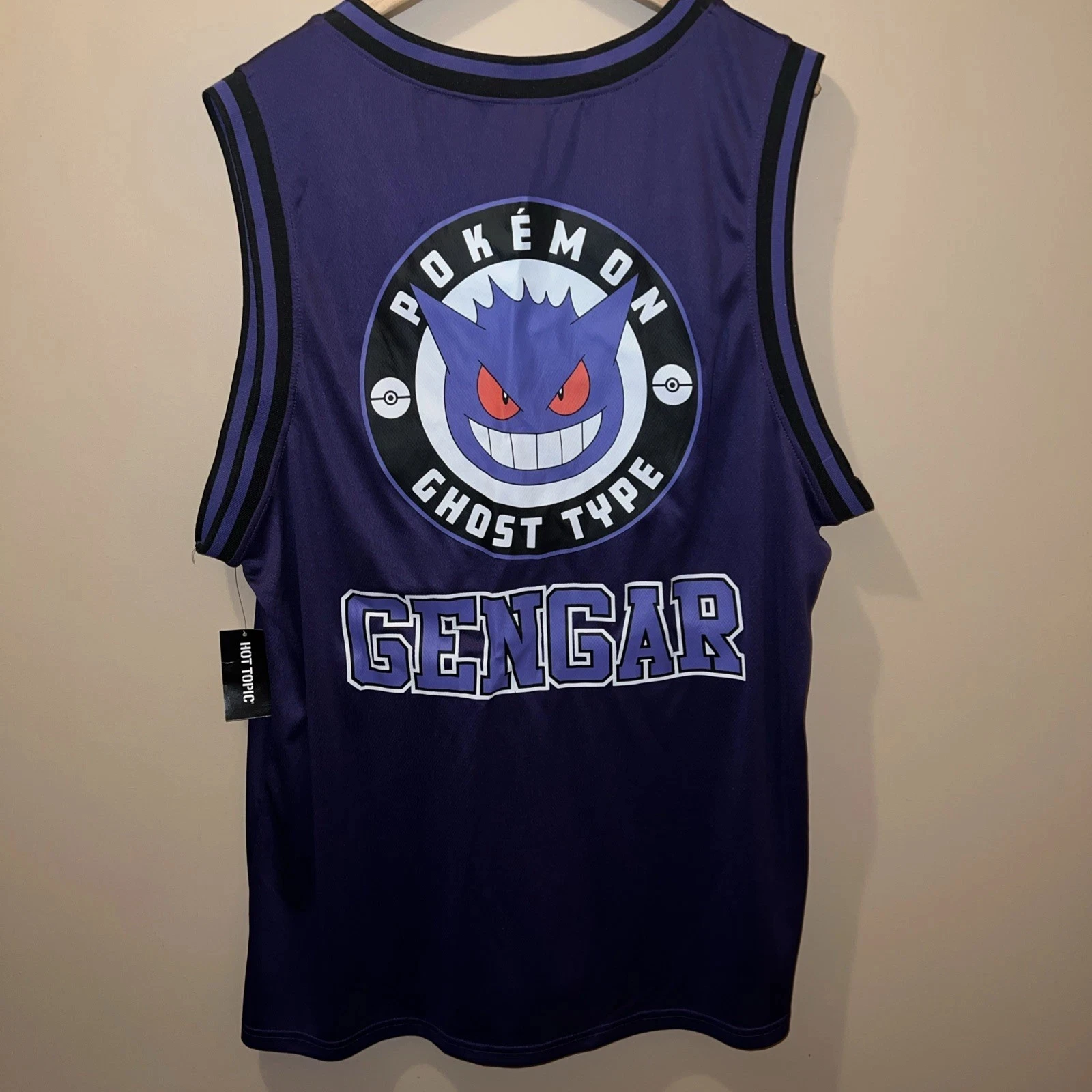 Мужская баскетбольная майка Pokemon Gengar Ghost Type, повседневный топ без рукавов для любителей аниме и уличной моды, идеально подходит для повседневной носки
Мужская баскетбольная майка Pokemon Gengar Ghost Type, повседневный топ без рукавов для любителей аниме и уличной моды, идеально подходит для повседневной носки