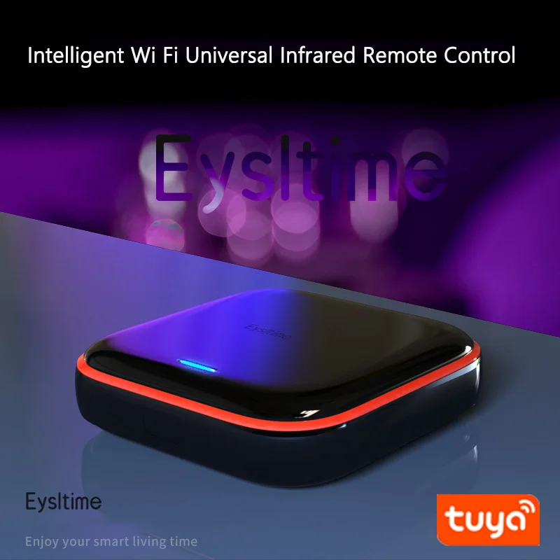 Wifi Universal Infrared Remote Control Home Tuya Voice Control 360 ° Signal Coverage Device Smart Learning Function
Wifi Universal Infrared Remote Control Home Tuya Voice Control 360 ° Signal Coverage Device Smart Learning Function