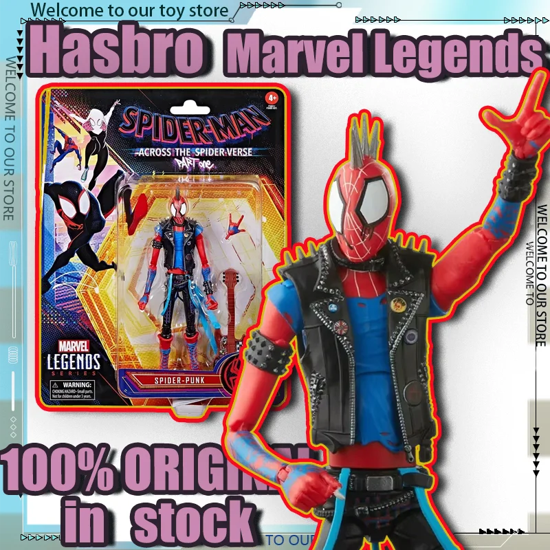 Фигурка Hasbro PUNK Spider: Человек-паук: Через вселенные, модель Hobie Brown, игрушка-кукла, подарок для детей
Фигурка Hasbro PUNK Spider: Человек-паук: Через вселенные, модель Hobie Brown, игрушка-кукла, подарок для детей