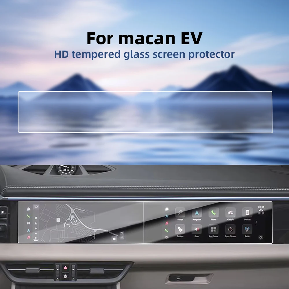 Защитная пленка из закаленного стекла для экрана автомобиля, HD, для Porsche Macan EV 2024-2025, аксессуары для интерьера авто
Защитная пленка из закаленного стекла для экрана автомобиля, HD, для Porsche Macan EV 2024-2025, аксессуары для интерьера авто