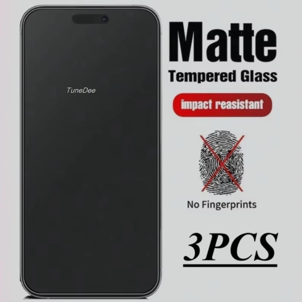3Pcs 9H Hardness Matte Screen Protectors For iPhone 16 Pro Max 17 15 14 6 7 8 Plus 13 12 11 Pro XR XS Max XR Full Tempered Glass
3Pcs 9H Hardness Matte Screen Protectors For iPhone 16 Pro Max 17 15 14 6 7 8 Plus 13 12 11 Pro XR XS Max XR Full Tempered Glass