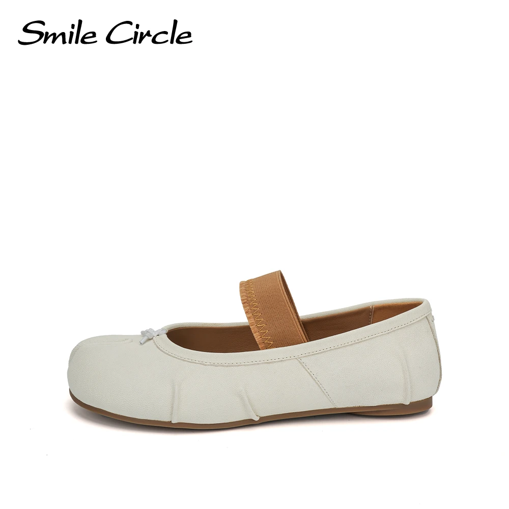 Smile Circle Women's Flats Sheepskin Comfortable Overshoes Casual Fashions New Style Flat Shoes
Smile Circle Women's Flats Sheepskin Comfortable Overshoes Casual Fashions New Style Flat Shoes