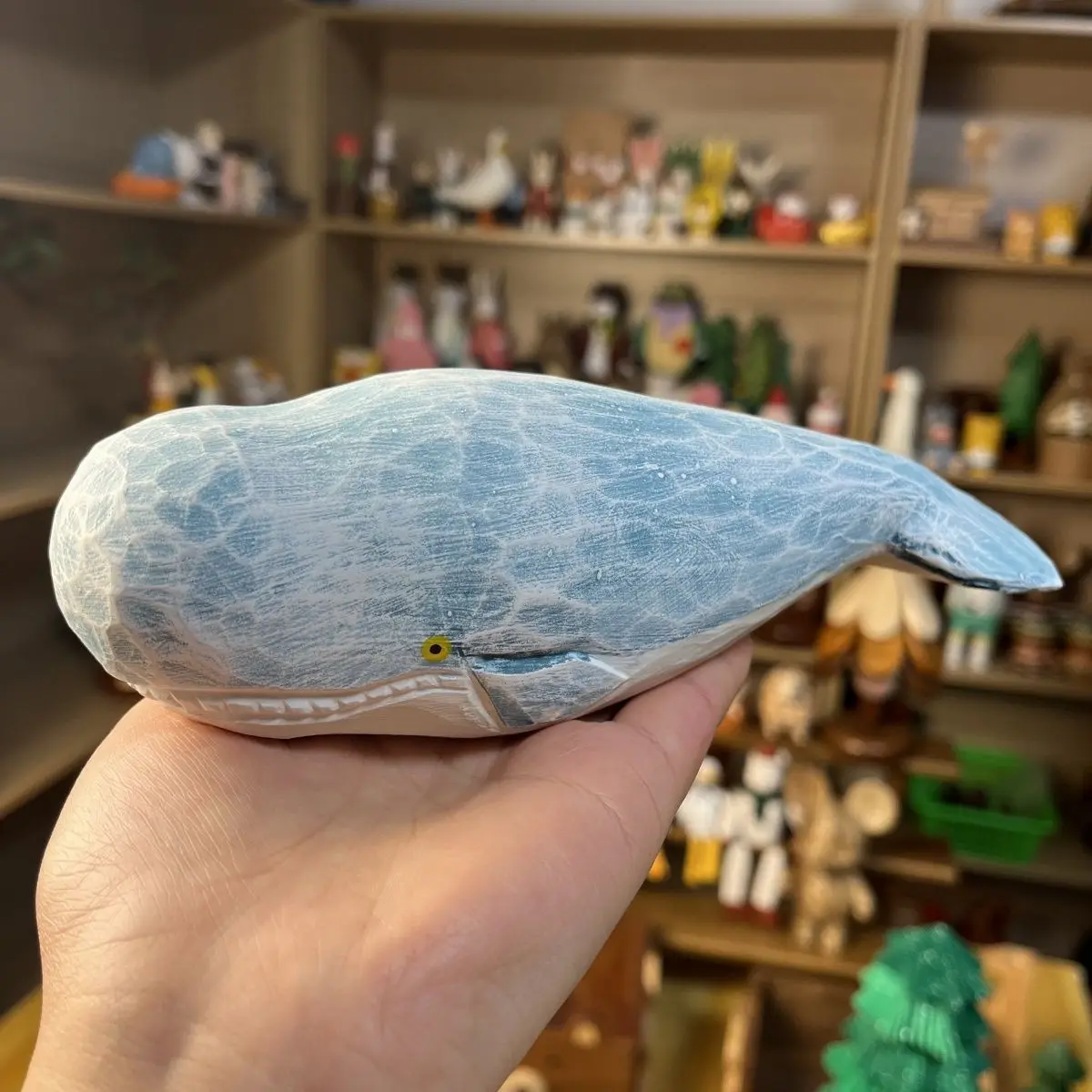 Hand-Carved Wooden Whale Figurine - Cute Solid Wood Mini Sculpture for Desk Shelf, Ocean Decor, Unique Gift for Nature Lovers
Hand-Carved Wooden Whale Figurine - Cute Solid Wood Mini Sculpture for Desk Shelf, Ocean Decor, Unique Gift for Nature Lovers