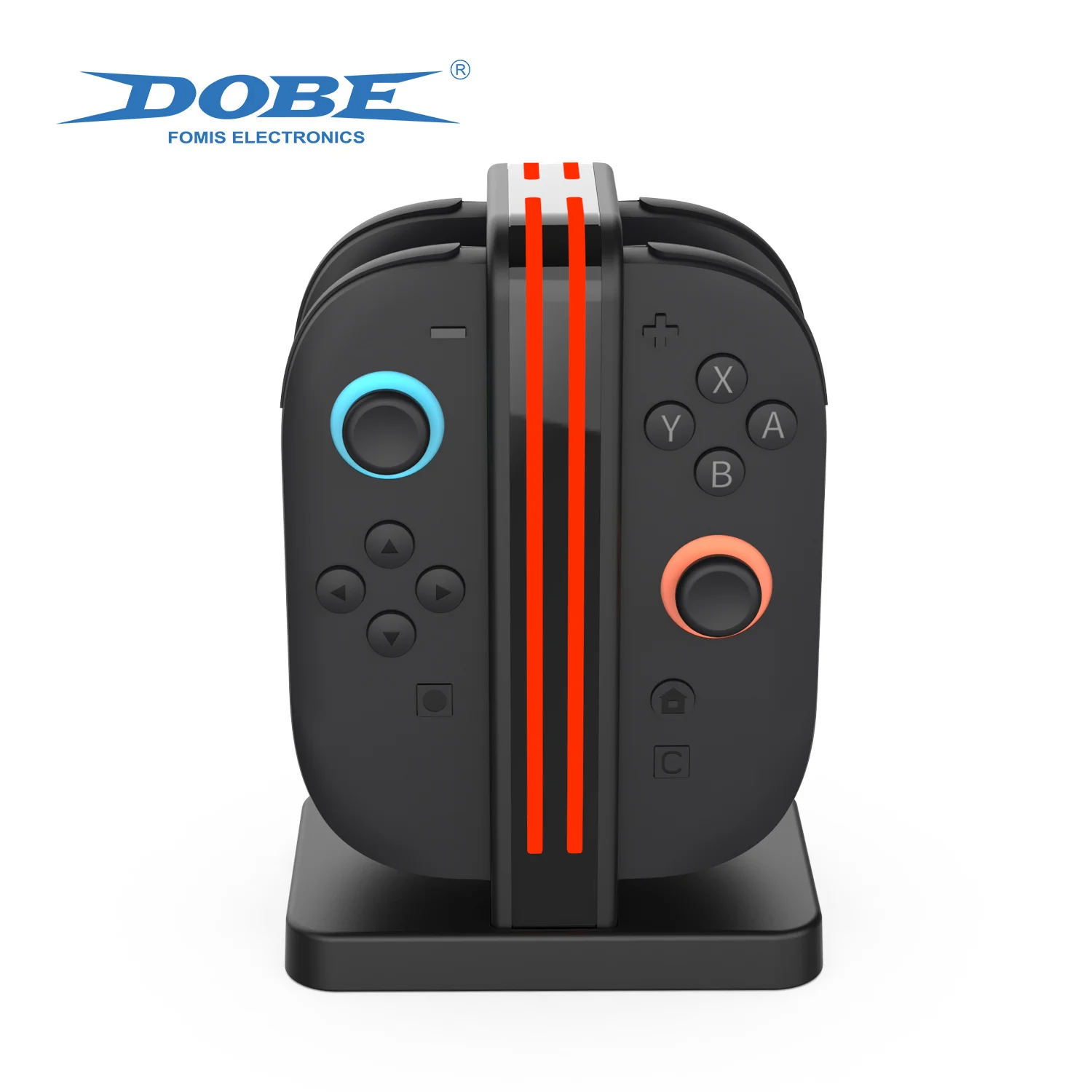DOBE Magnetic Charging Dock TNS-3171 for Switch 2 with LED Indicators & Buzzer,Charge 4 Controllers Simultaneously
DOBE Magnetic Charging Dock TNS-3171 for Switch 2 with LED Indicators & Buzzer,Charge 4 Controllers Simultaneously