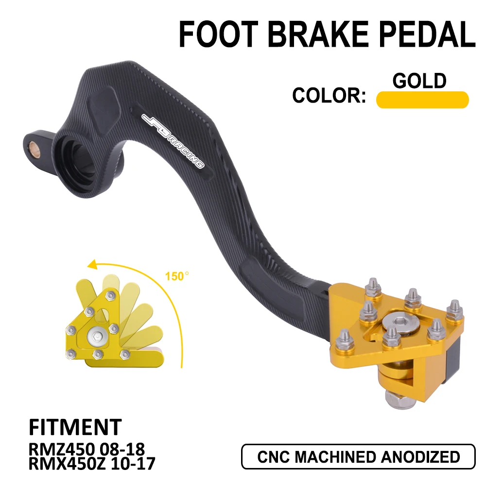For SUZUKI RMZ450 2008-2025 RMX450Z 2010-2019 Motorcycle Rear Foot Brake Pedal Lever CNC Aluminum Motorcycles Parts
For SUZUKI RMZ450 2008-2025 RMX450Z 2010-2019 Motorcycle Rear Foot Brake Pedal Lever CNC Aluminum Motorcycles Parts