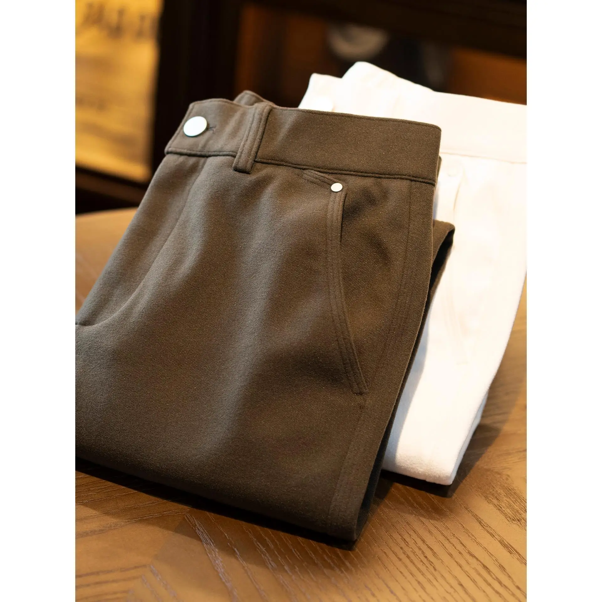 New 2025 Men's Casual Pants Elastic Waist Thi Straight Leg Busin Trousers Long Sports West Pants Autumn Winter Faion
New 2025 Men's Casual Pants Elastic Waist Thi Straight Leg Busin Trousers Long Sports West Pants Autumn Winter Faion