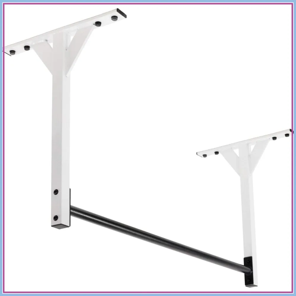 Wall or Ceiling Mount Pull Up Bar with 48" Straight Bar & 22" Risers, Double Plates Fit 16" or 24" Studs
Wall or Ceiling Mount Pull Up Bar with 48" Straight Bar & 22" Risers, Double Plates Fit 16" or 24" Studs