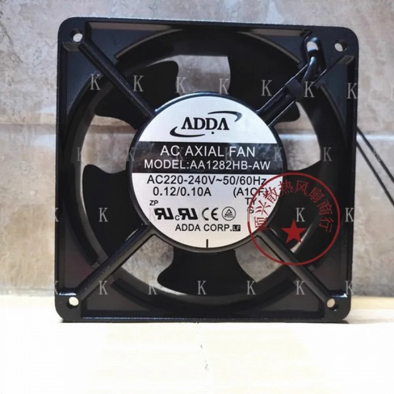 C FOR ADDA AA1282HB-AW 12038 AC220V-240V 0.12/0.10A 12CM Cooling Fan
C FOR ADDA AA1282HB-AW 12038 AC220V-240V 0.12/0.10A 12CM Cooling Fan